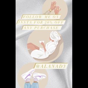 FOLLOW ON UNSTA FOR GIVEAWAYS & DISCOUNTS